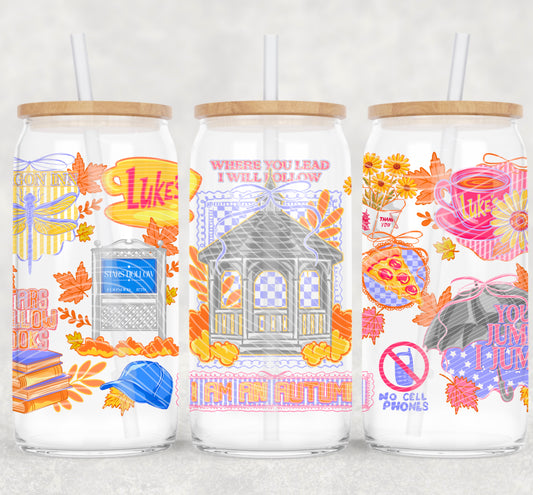 Stars Hallow UV DTF Libbey Transfer | Trendy Tv Series Libbey Wrap | Ready to Transfer | High Quality | Waterproof UV Transfer