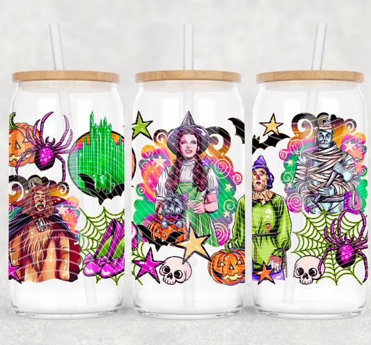 Wizard UV DTF Libbey Transfer | Trendy Halloween Libbey Wrap | Ready to Transfer | High Quality | Waterproof UV Transfer