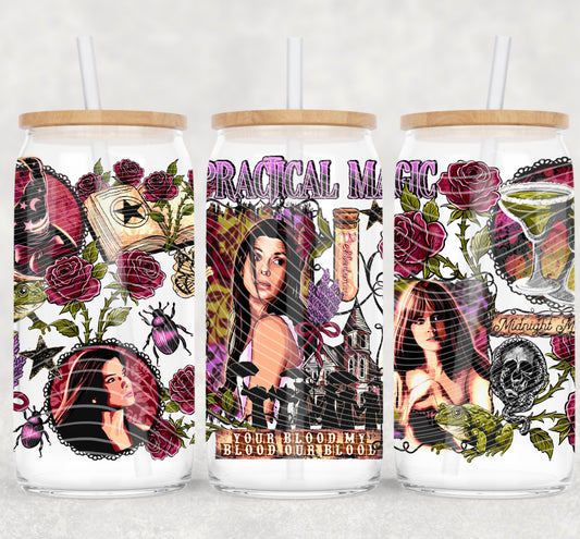 Magic UV DTF Libbey Transfer | Trendy Tv Series Libbey Wrap | Ready to Transfer | High Quality | Waterproof UV Transfer