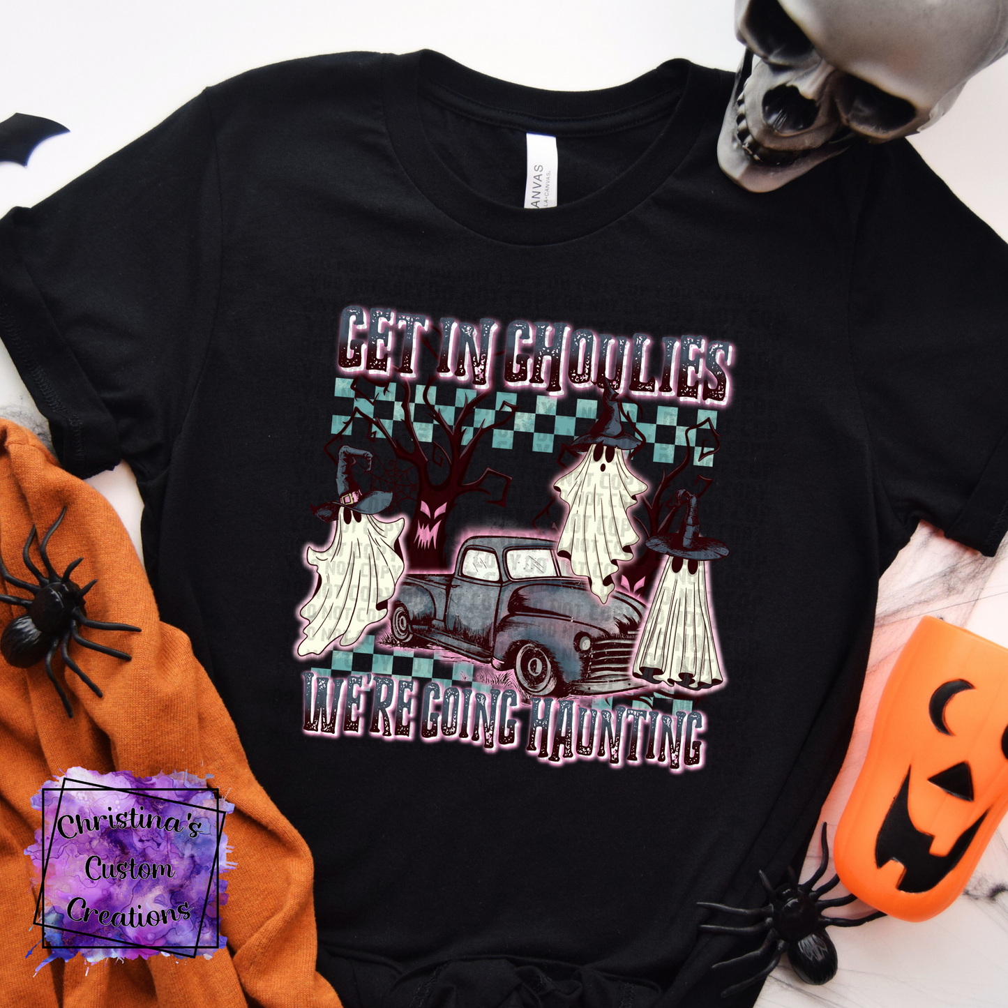 Get in Ghoulies DTF Transfer | Trendy Halloween DTF Transfer | Ready to Press | High Quality DTF Transfers | Fast Shipping