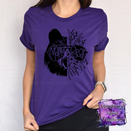 Mama Bear T-Shirt | Trendy Mama Shirt | Fast Shipping | Super Soft Shirts for Women | Gift for Mom