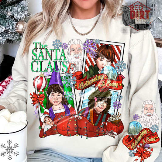 Santa Movie DTF Transfer | Christmas Movie DTF Transfer | Ready to Press | High Quality DTF Transfers | Fast Shipping