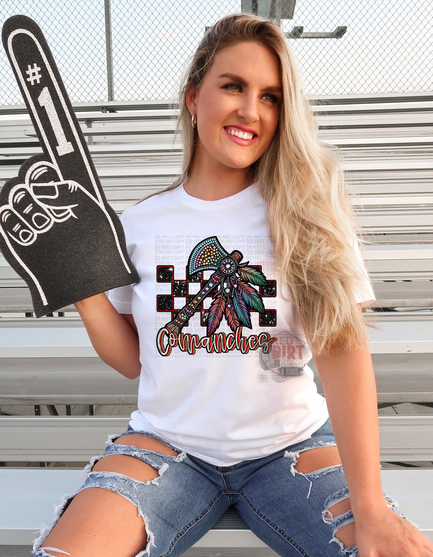 Comanches DTF Transfer | Trendy School Spirit DTF Transfer | Ready to Press | High Quality DTF Transfers | Fast Shipping