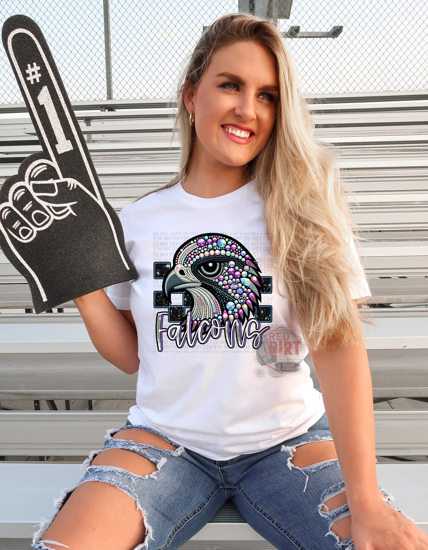 Falcons DTF Transfer | Trendy School Spirit DTF Transfer | Ready to Press | High Quality DTF Transfers | Fast Shipping