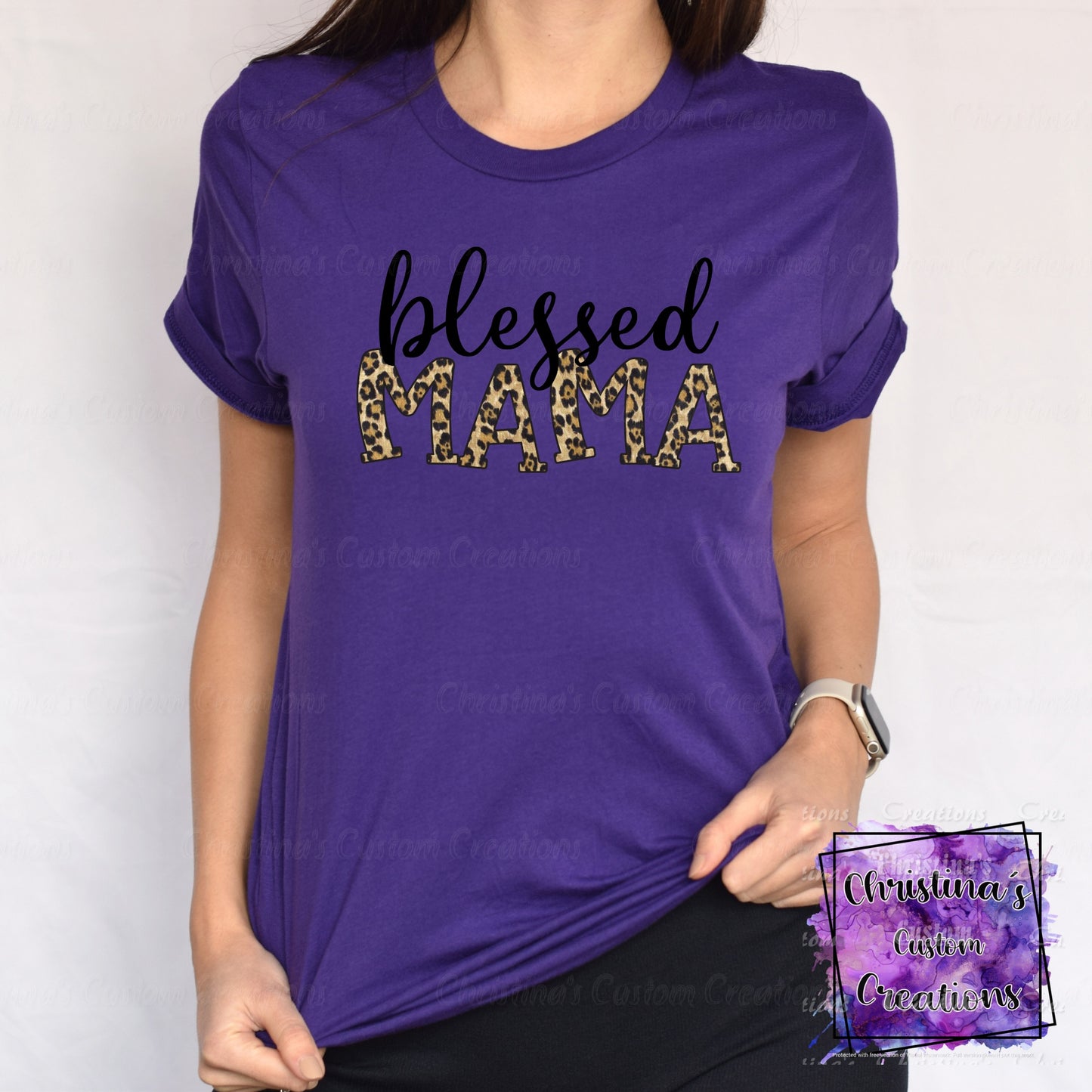 Blessed Mama T-Shirt | Trendy Mama Shirt | Fast Shipping | Super Soft Shirts for Women | Gift for Mom