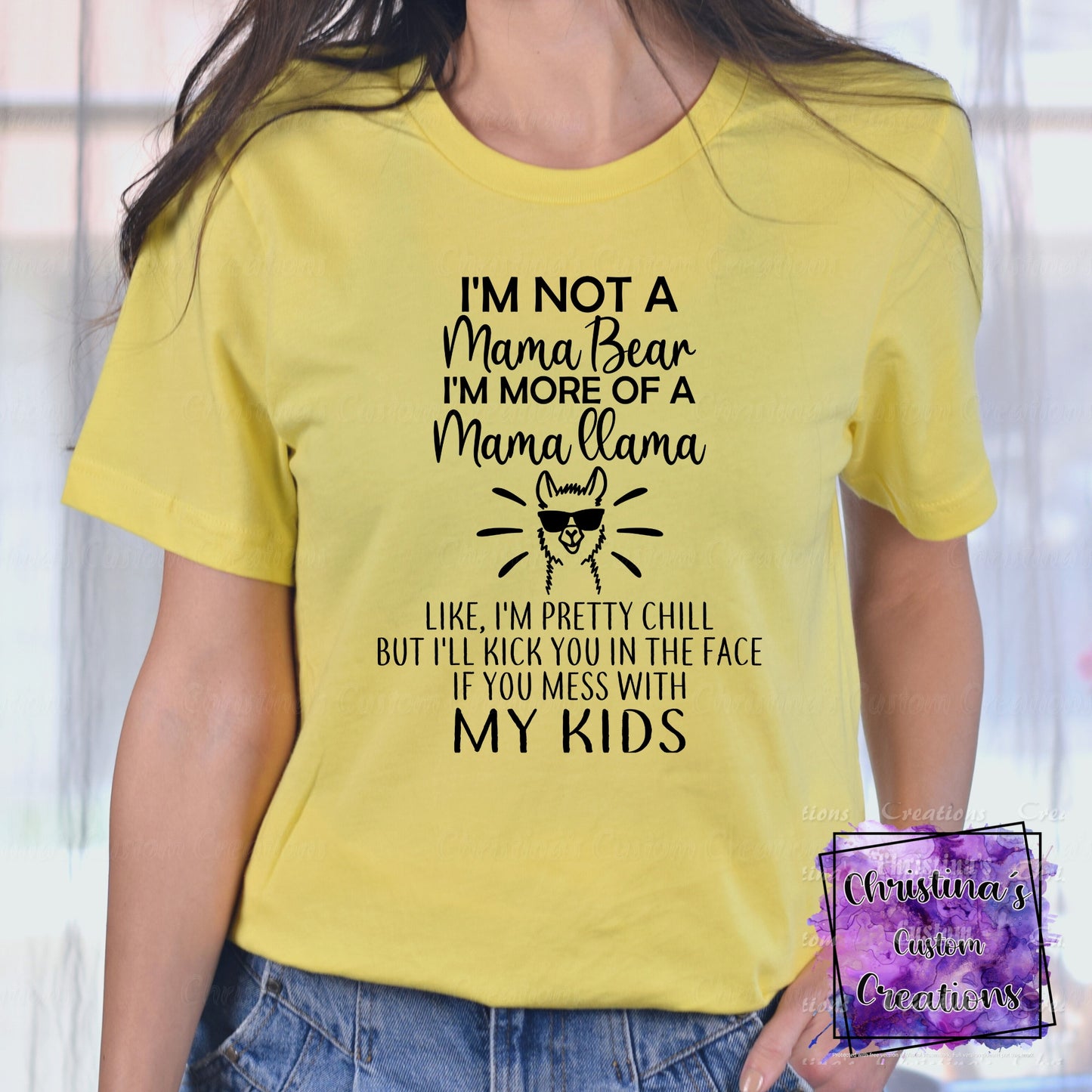 Mama Llama T-Shirt | Funny Mama Shirt | Fast Shipping | Super Soft Shirts for Women | Gift for Mom