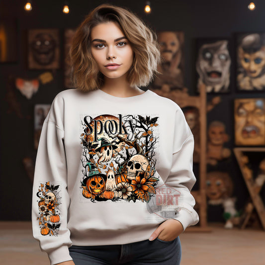 Spooky DTF Transfer | Trendy Halloween DTF Transfer | Ready to Press | High Quality DTF Transfers | Fast Shipping