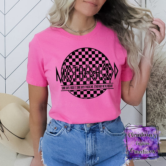 Motherhood T-Shirt | Retro Mama Shirt | Fast Shipping | Super Soft Shirts for Women | Gift for Mom