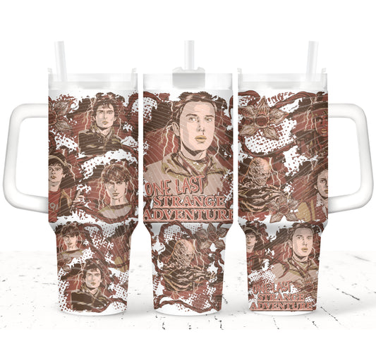 Last Adventure UV DTF 40oz Tumbler Transfer | Trendy Movie Tumbler Wrap | Ready to Transfer | High Quality | Waterproof UV Transfer