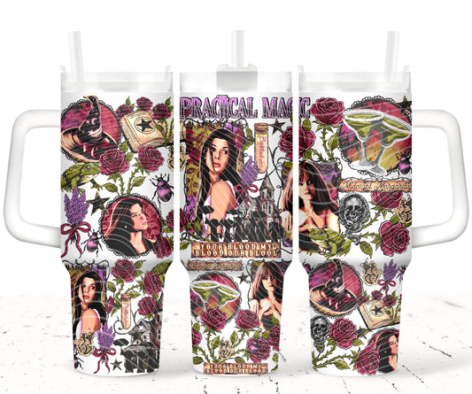 Magic UV DTF 40oz Tumbler Transfer | Trendy TV Series Tumbler Wrap | Ready to Transfer | High Quality | Waterproof UV Transfer