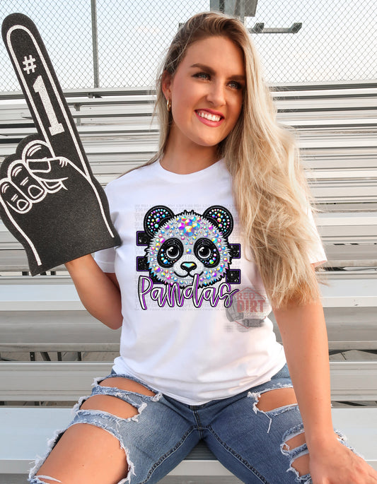 Pandas T-Shirt | Trendy School Spirit Shirt | Fast Shipping | Super Soft Shirts for Men/Women/Kid's | Bella Canvas