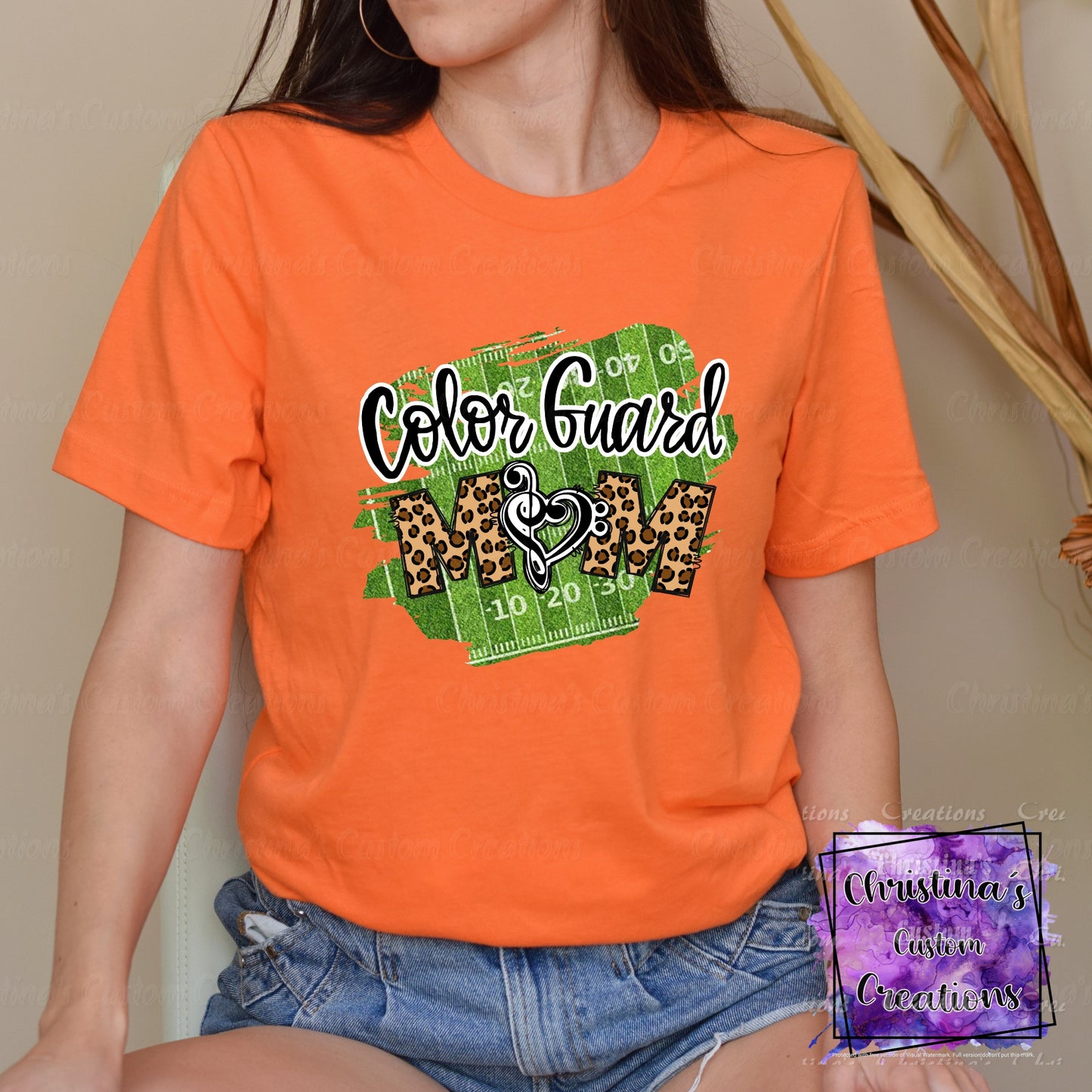 Colorguard Mom T-Shirt | Trendy School Spirit Shirt | Fast Shipping | Super Soft Shirts for Men/Women/Kid's | Bella Canvas