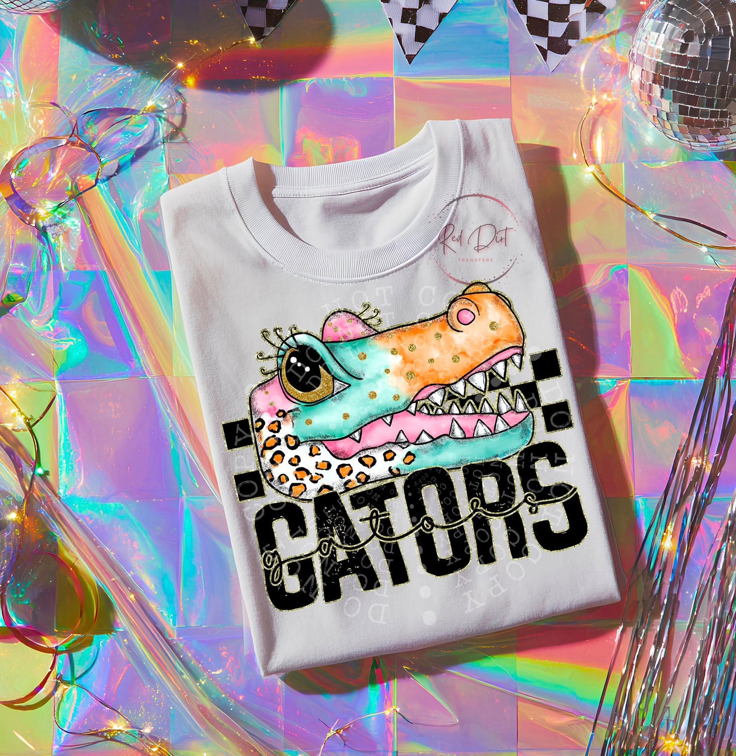 Colorful Gators T-Shirt | Trendy School Spirit Shirt | Fast Shipping | Super Soft Shirts for Men/Women/Kid's