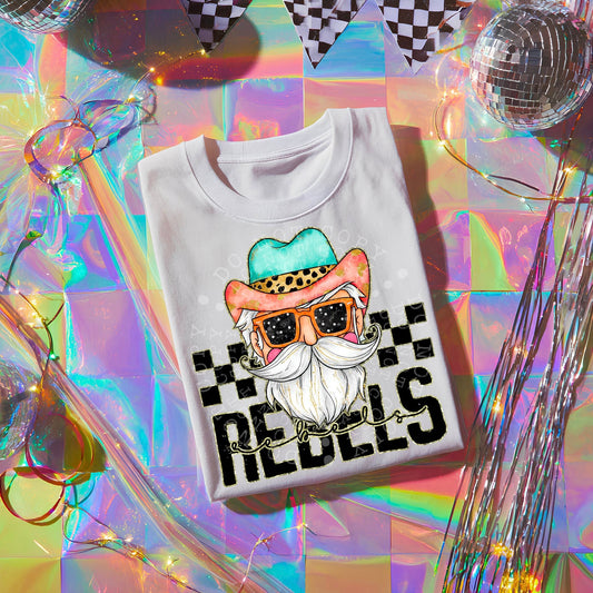 Colorful Rebels DTF Transfer | Trendy School Spirit DTF Transfer | High Quality Image Transfers | Ready to Press | Instant Peel