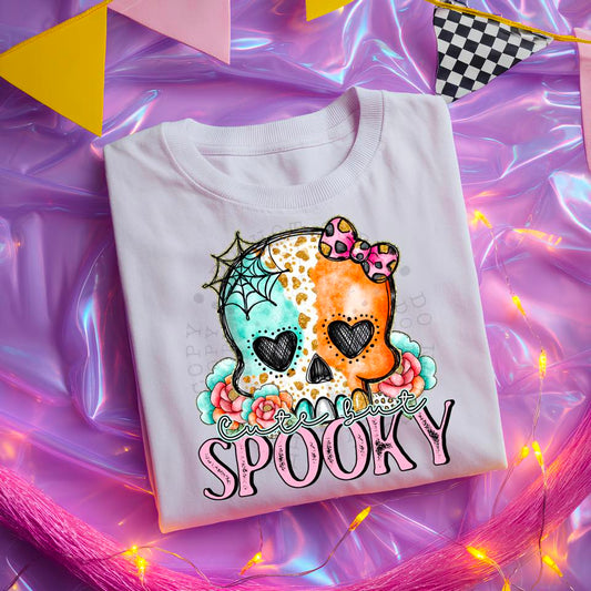 Cute But Spooky DTF Transfer | Trendy Spooky DTF Transfer | High Quality Image Transfers | Ready to Press | Instant Peel