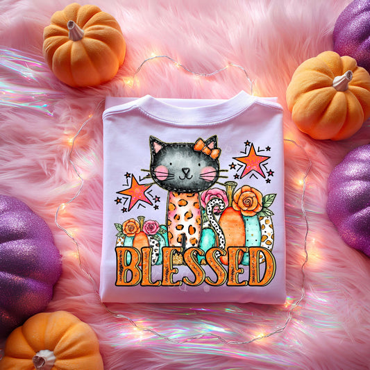 Blessed DTF Transfer | Trendy Fall DTF Transfer | High Quality Image Transfers | Ready to Press | Instant Peel