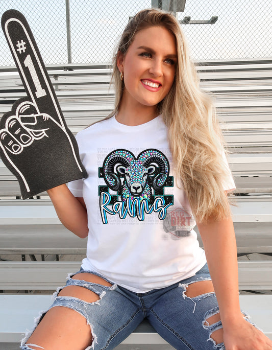 Rams T-Shirt | Trendy School Spirit Shirt | Fast Shipping | Super Soft Shirts for Men/Women/Kid's | Bella Canvas