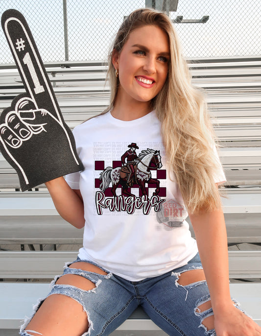 Rangers T-Shirt | Trendy School Spirit Shirt | Fast Shipping | Super Soft Shirts for Men/Women/Kid's | Bella Canvas