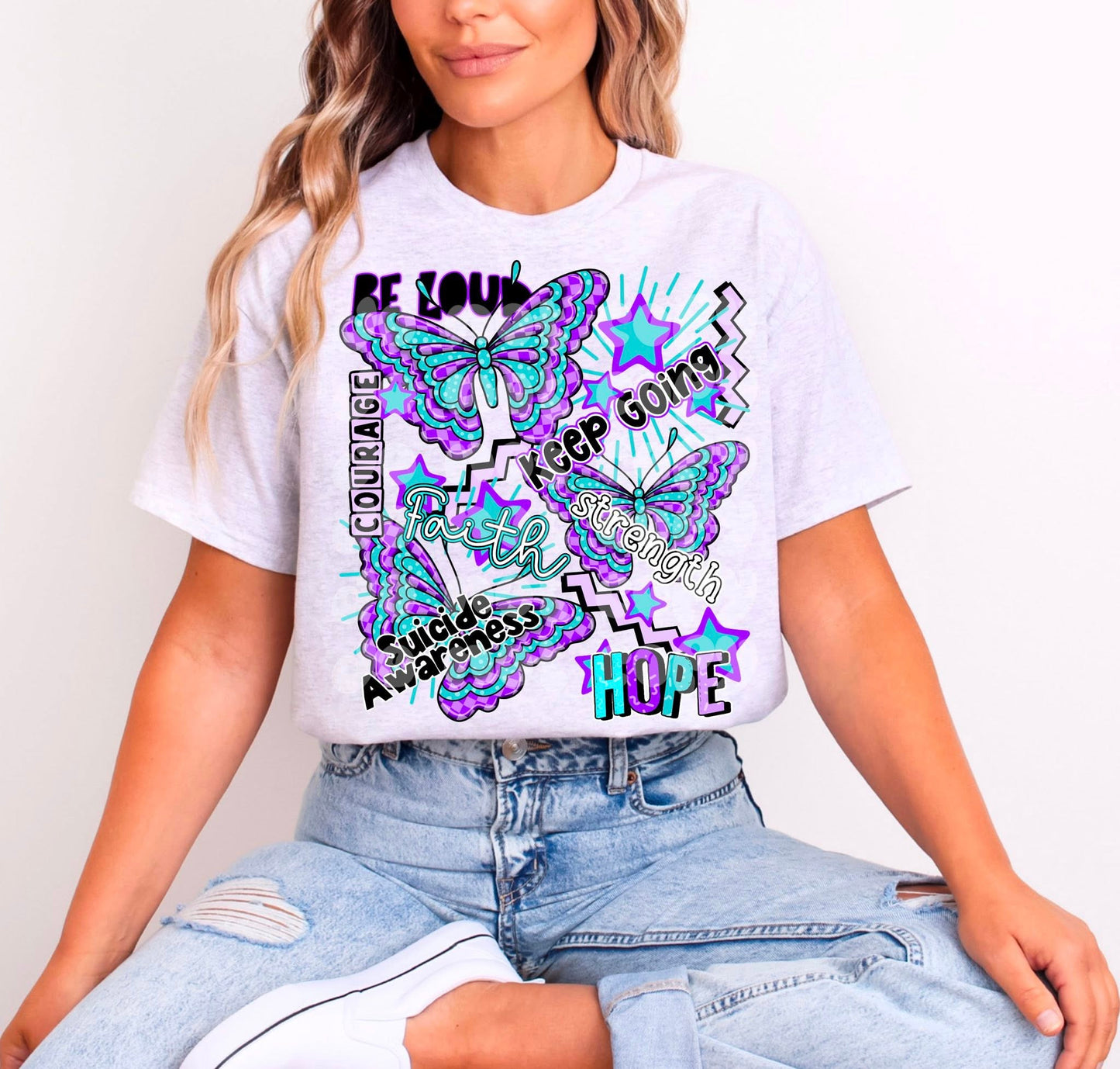 Suicide Awareness T-Shirt | Trendy Awareness Shirt | Fast Shipping | Super Soft Shirts for Men/Women/Kid's