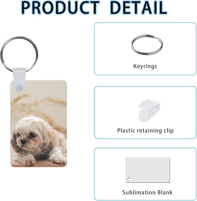 Sublimation Key Chain Blanks
