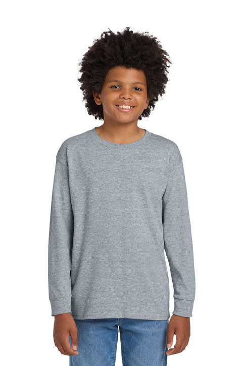 Gildan Heavy Cotton Long Sleeve Youth Blank Shirt