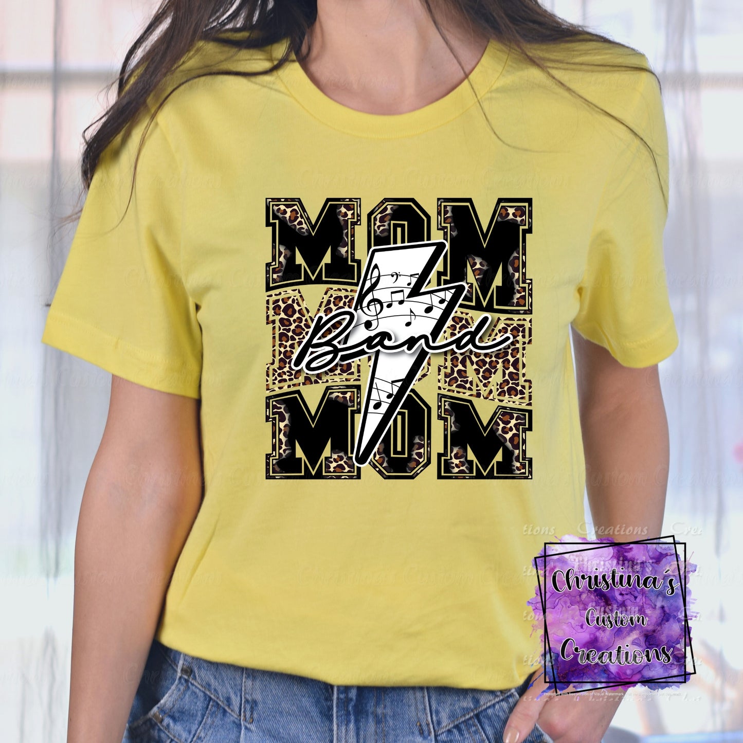 Band Mom T-Shirt | Trendy School Spirit Shirt | Fast Shipping | Super Soft Shirts for Men/Women/Kid's | Bella Canvas