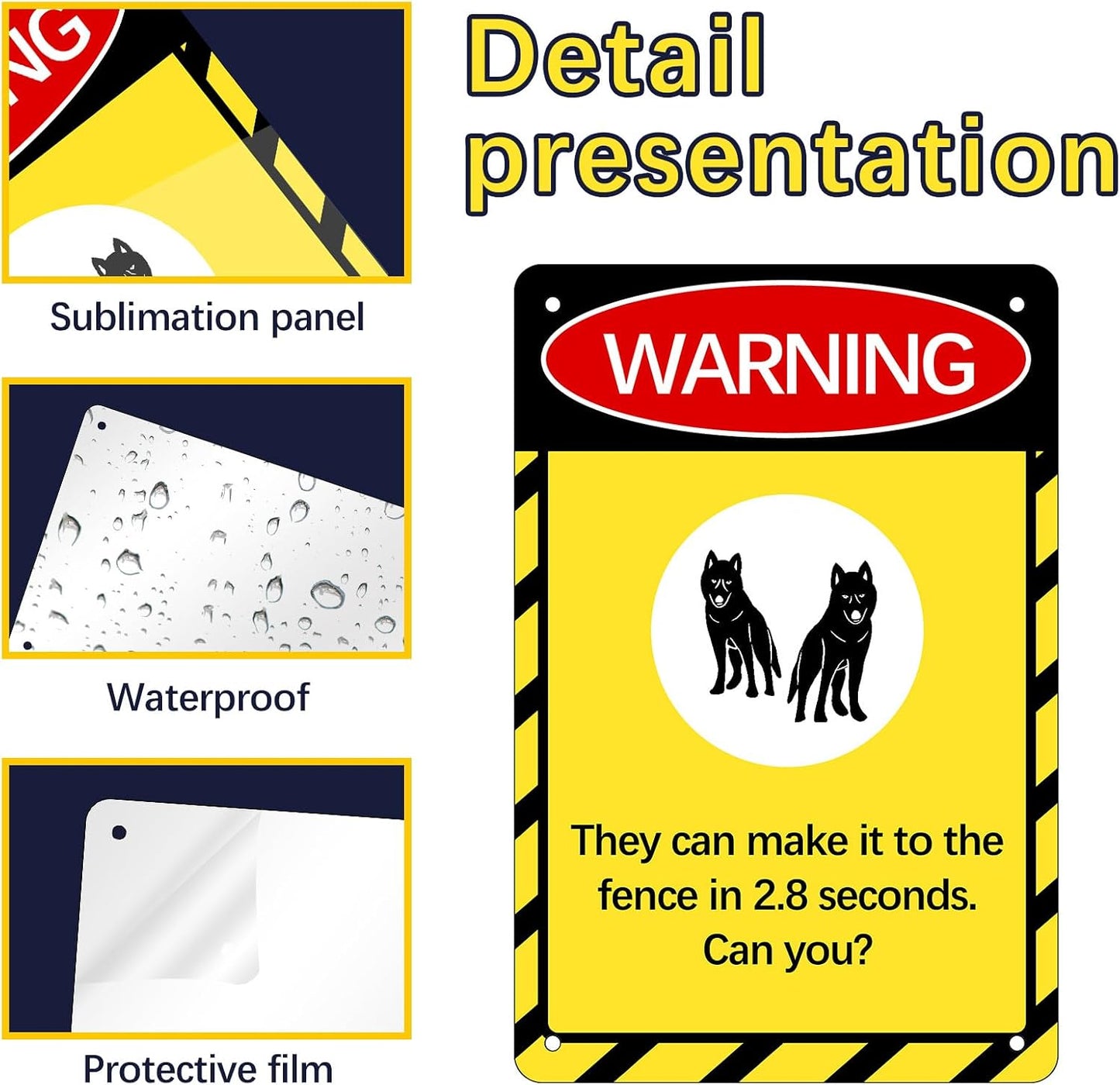 Sublimation 8 X 12 Sign Blank