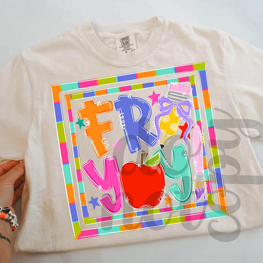 Teacher DTF Transfer | Back to School Transfer | Teacher Shirt | School DTF | Teacher Gift