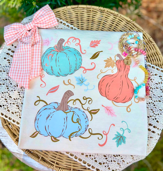 Fall Pumpkin DTF Transfer, Cute Pumpkin Transfer, Autumn Shirt Design, Pumpkin Patch Transfer, Fall Shirt DIY, Thanksgiving Transfer