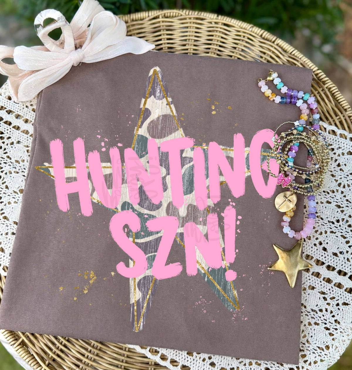 Hunting Season DTF Transfer, Pink Hunting Season Shirt Transfer, Camo Star DTF, Hunting Shirt Transfer, Fall DTF Transfer