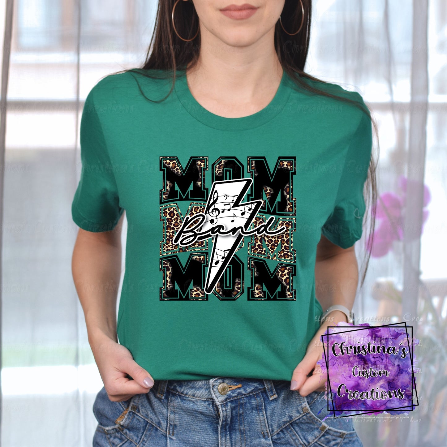 Band Mom T-Shirt | Trendy School Spirit Shirt | Fast Shipping | Super Soft Shirts for Men/Women/Kid's | Bella Canvas