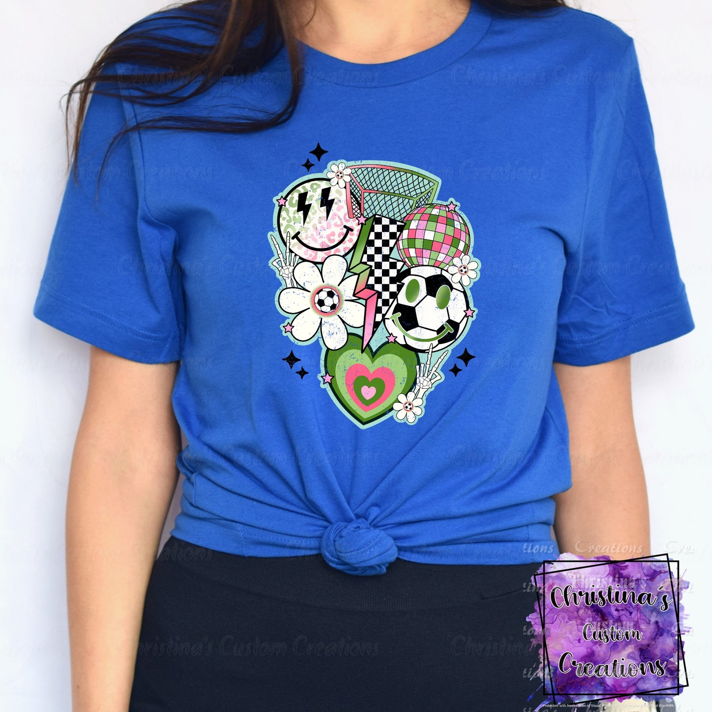 Retro Soccer T-Shirt | Trendy Soccer Shirt | Fast Shipping | Super Soft Shirts for Men/Women/Kid's | Bella Canvas