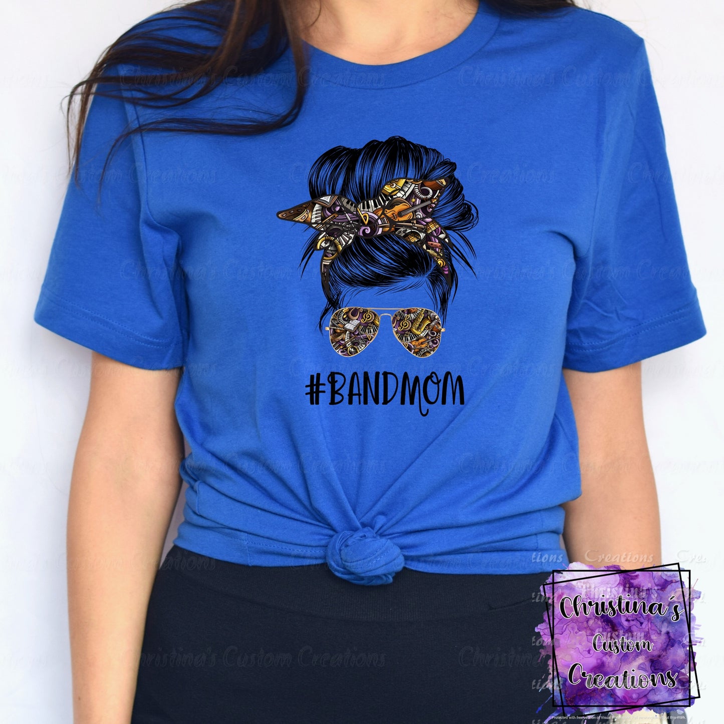 Band Mom T-Shirt | Trendy School Spirit Shirt | Fast Shipping | Super Soft Shirts for Men/Women/Kid's | Bella Canvas
