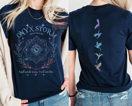 Brave The Dark T-Shirt | Trendy Bookish Shirt | Fast Shipping | Super Soft Shirts for Men/Women/Kid's