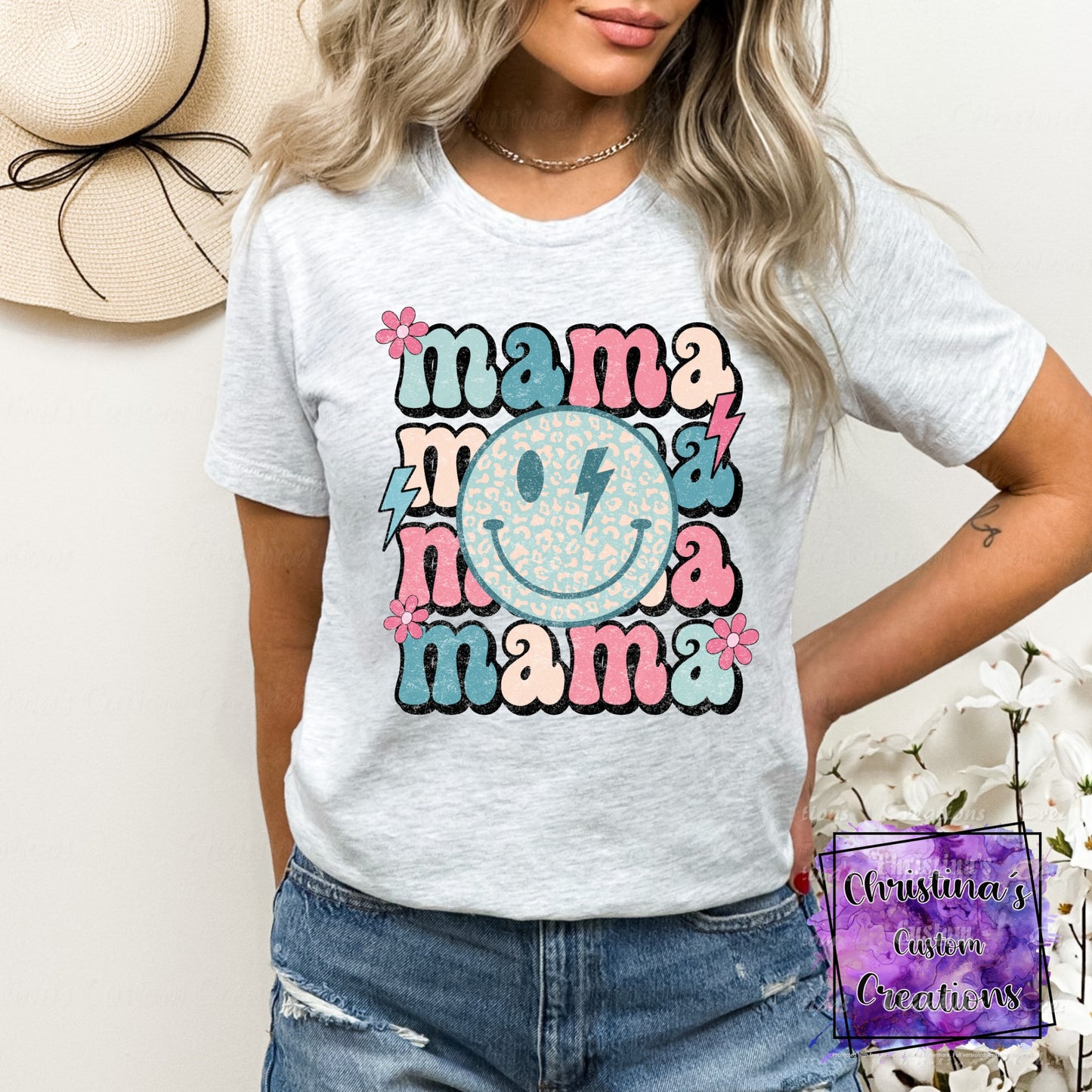 Retro Mama T-Shirt | Trendy Mama Shirt | Fast Shipping | Super Soft Shirts for Women | Gift for Mom
