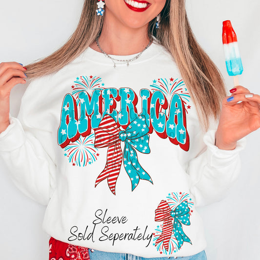 America DTF Transfer | Fourth of July DTF Transfer | High Quality Image Transfers | Ready to Press | Fast Shipping