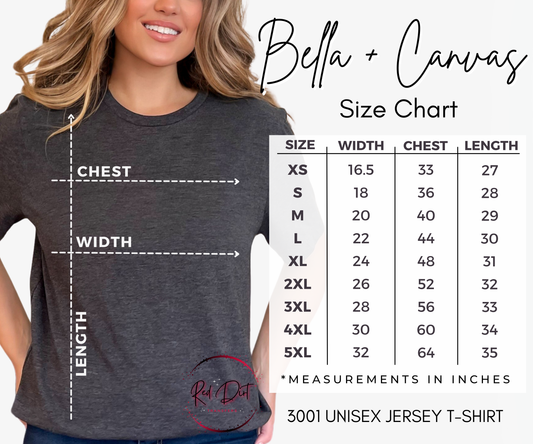 Bella Canvas Adult Blank T-Shirt