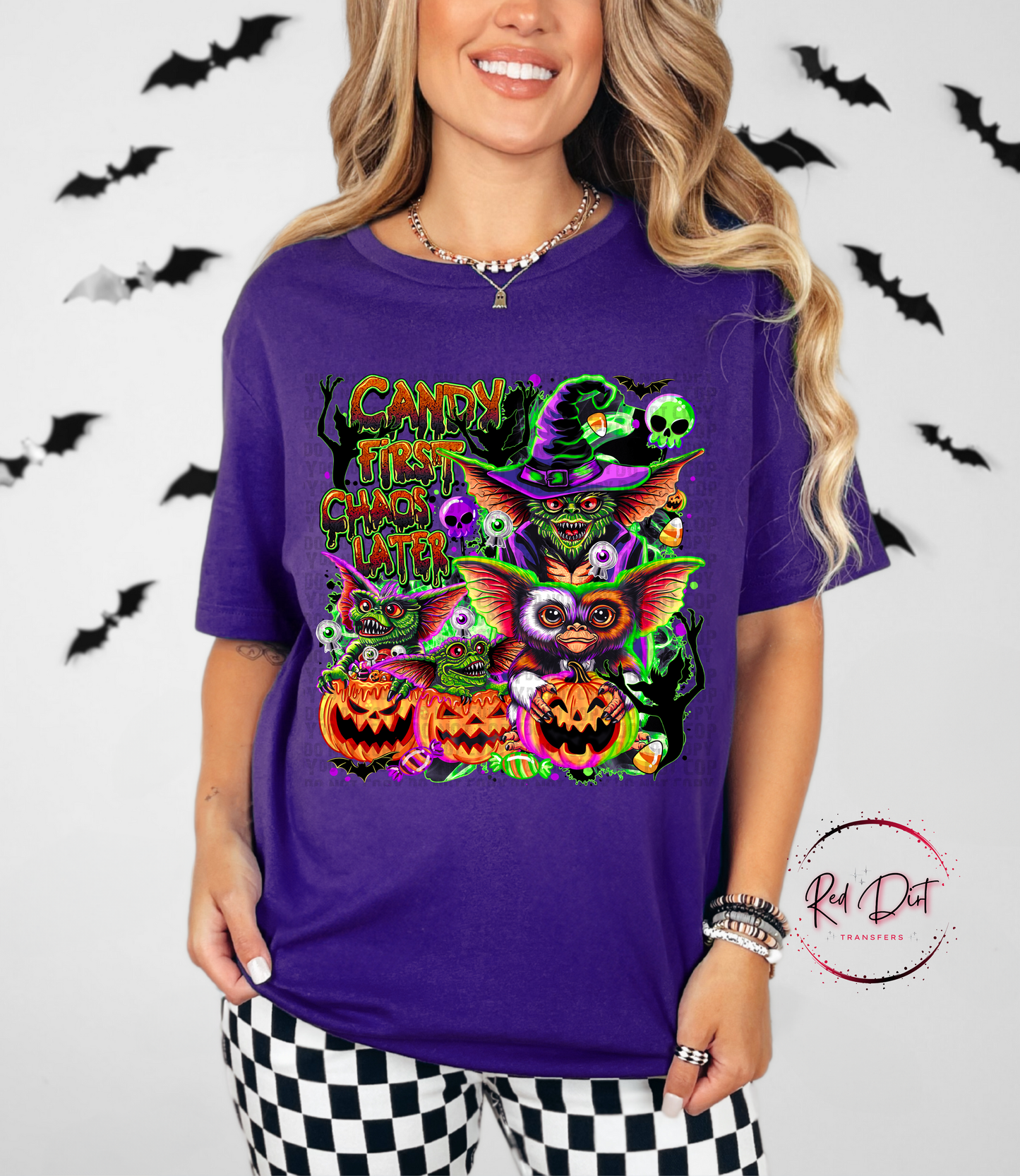 Candy First Chaos Later T-Shirt | Trendy Halloween Shirt | Fast Shipping | Super Soft Shirts for Men/Women/Kid's