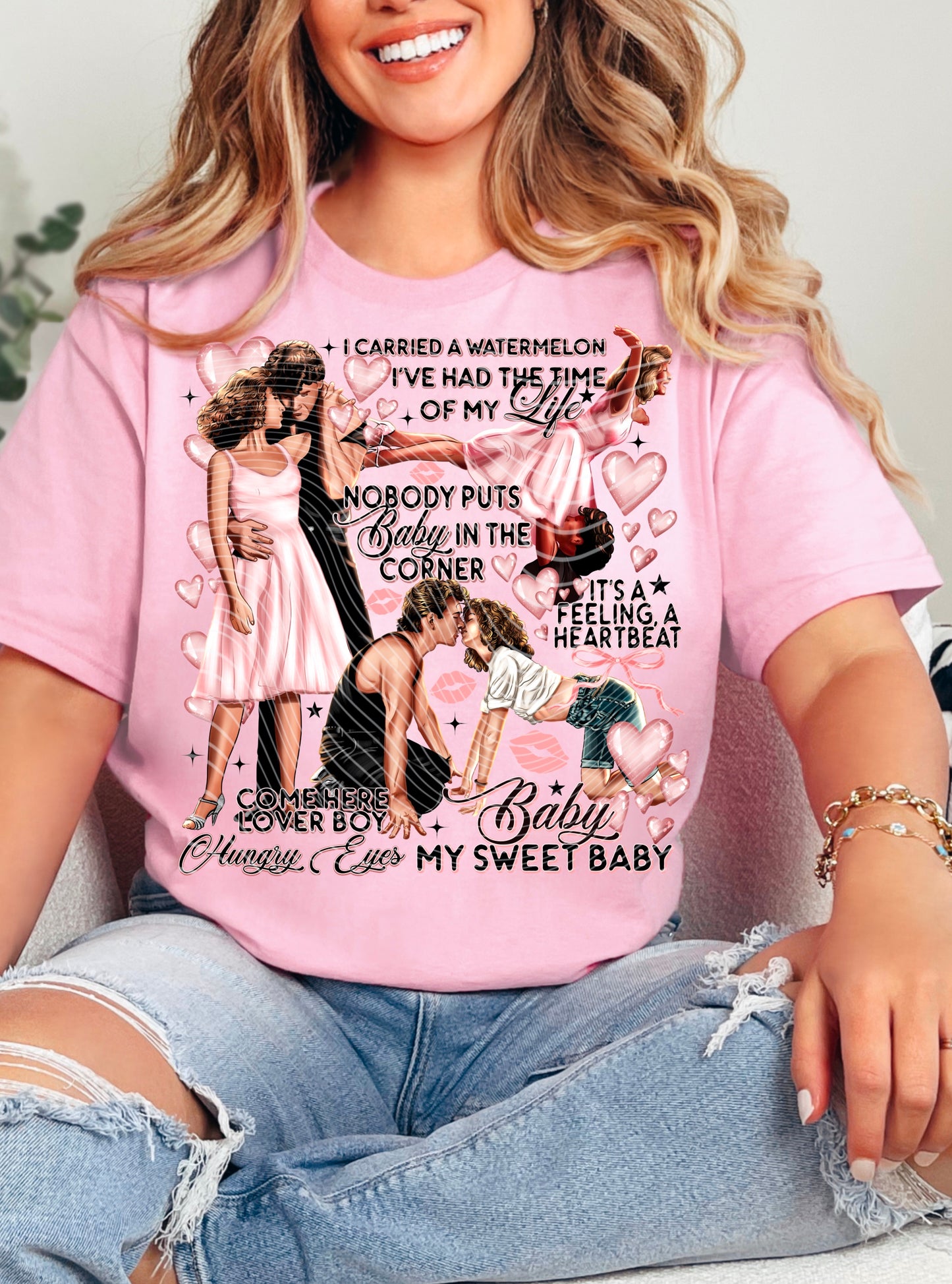 Baby and Johnny DTF Transfer | Trendy Valentine's Day DTF Transfer | Ready to Press | High Quality DTF Transfers | Fast Shipping