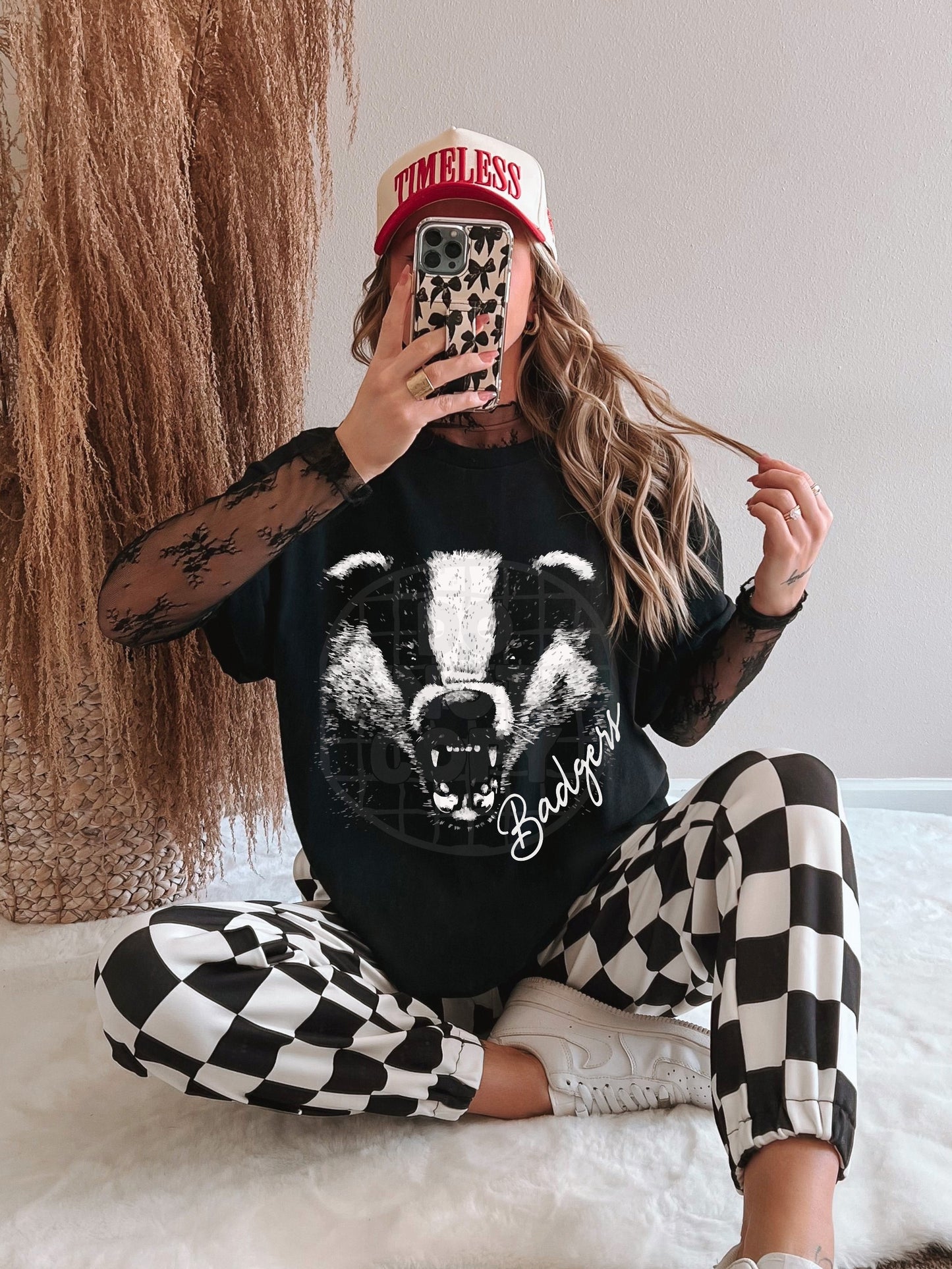Aggressive Badgers Shirt, Warriors Mascot Shirt, School Spirit Shirt, Game Day Shirt, Bella Canvas Spirit Wear, Warriors Fan Apparel