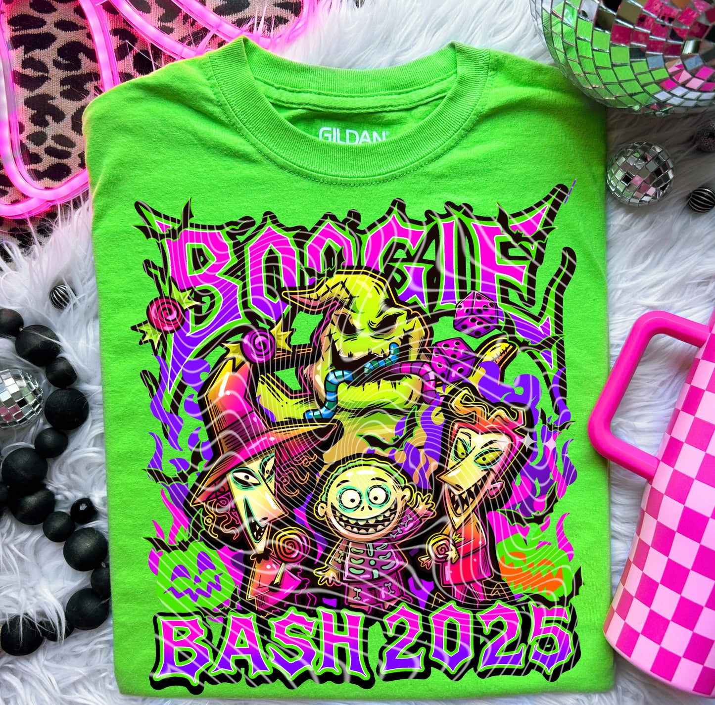 Boogie Bash 2025 DTF Transfer | Trendy Halloween DTF Transfer | High Quality Image Transfers | Ready to Press | Instant Peel
