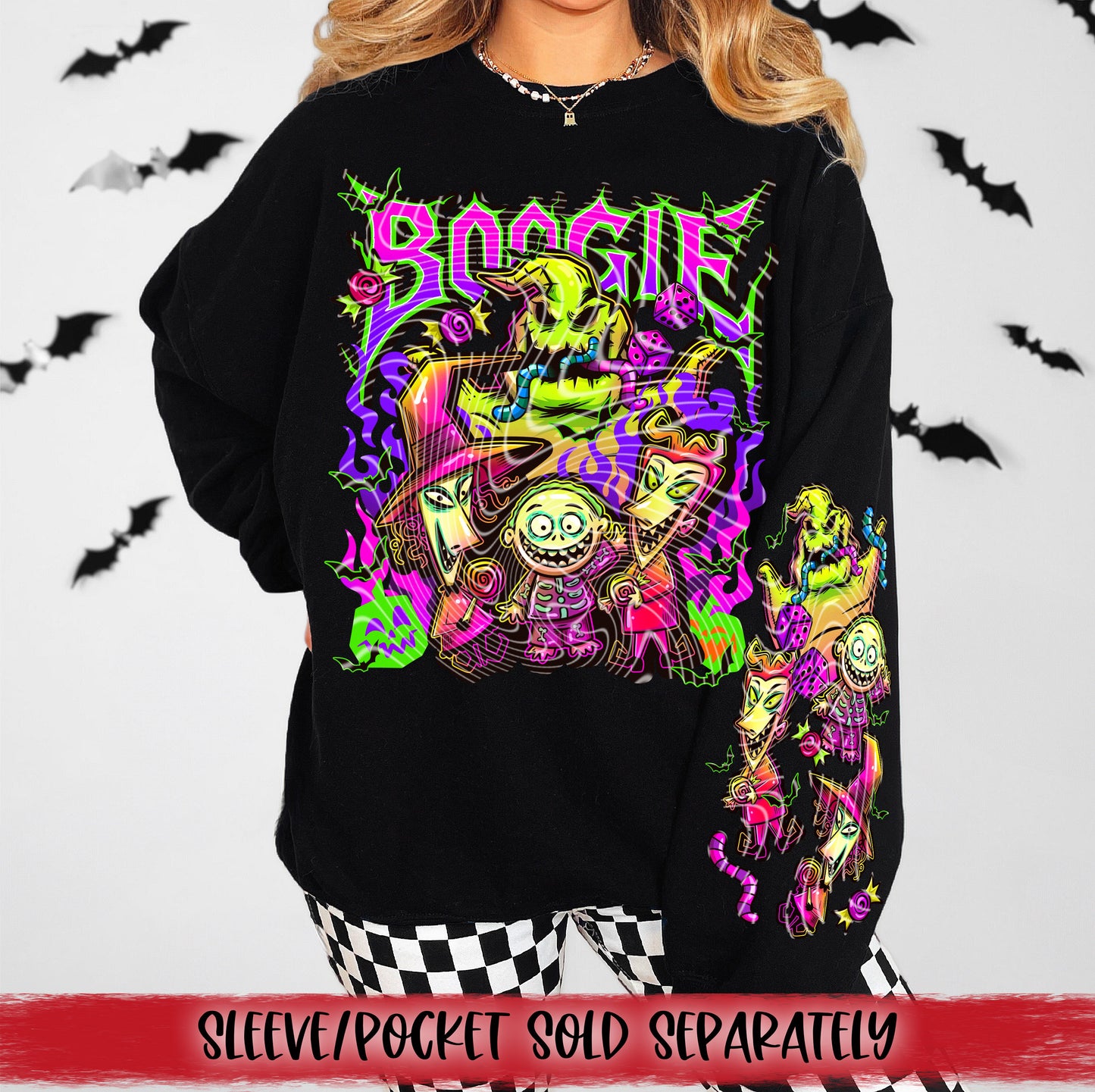 Boogie DTF Transfer | Trendy Halloween DTF Transfer | High Quality Image Transfers | Ready to Press | Instant Peel