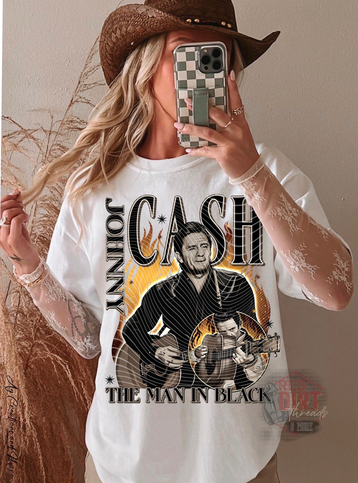 Cash DTF Transfer | Trendy Country Music DTF Transfer | Ready to Press | High Quality DTF Transfers | Fast Shipping