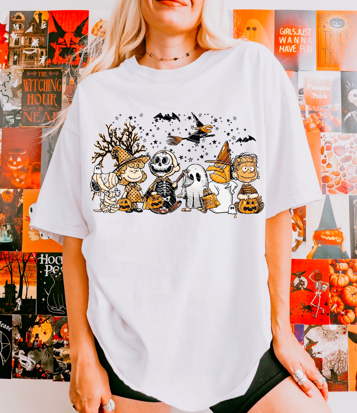 Orange Charlie DTF Transfer | Trendy Halloween DTF Transfer | High Quality Image Transfers | Ready to Press | Instant Peel