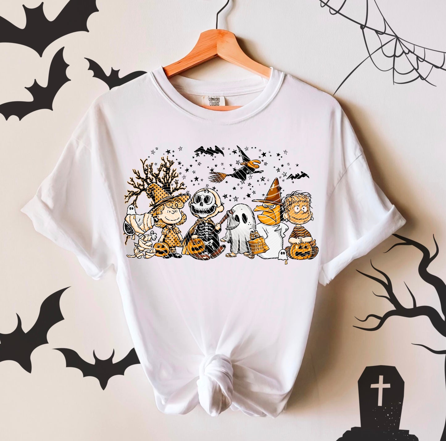 Orange Charlie DTF Transfer | Trendy Halloween DTF Transfer | High Quality Image Transfers | Ready to Press | Instant Peel