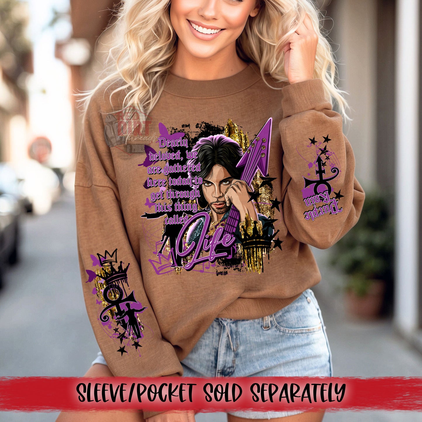 Dearly Beloved DTF Transfer | Trendy Throwback Music DTF Transfer | High Quality Image Transfers | Ready to Press | Fast Shipping