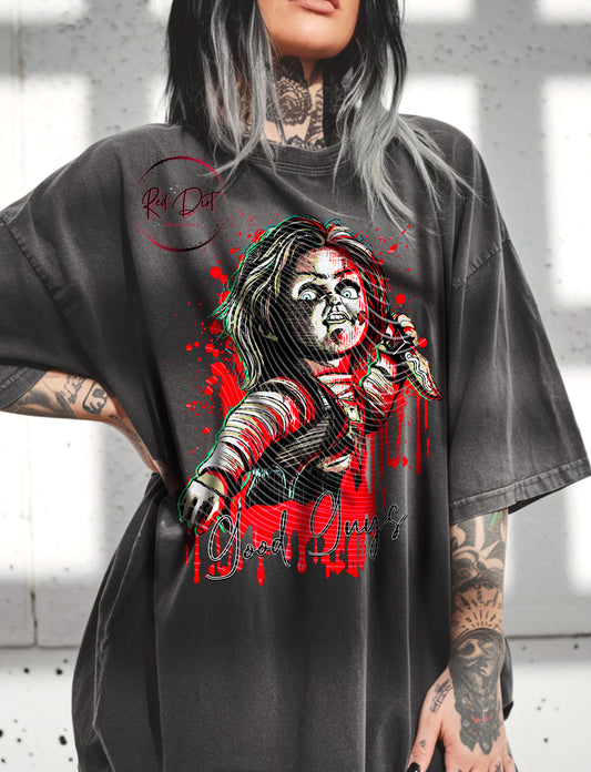 Chucky DTF Transfer | Trendy Horror Characters DTF Transfer | High Quality Image Transfers | Ready to Press | Instant Peel
