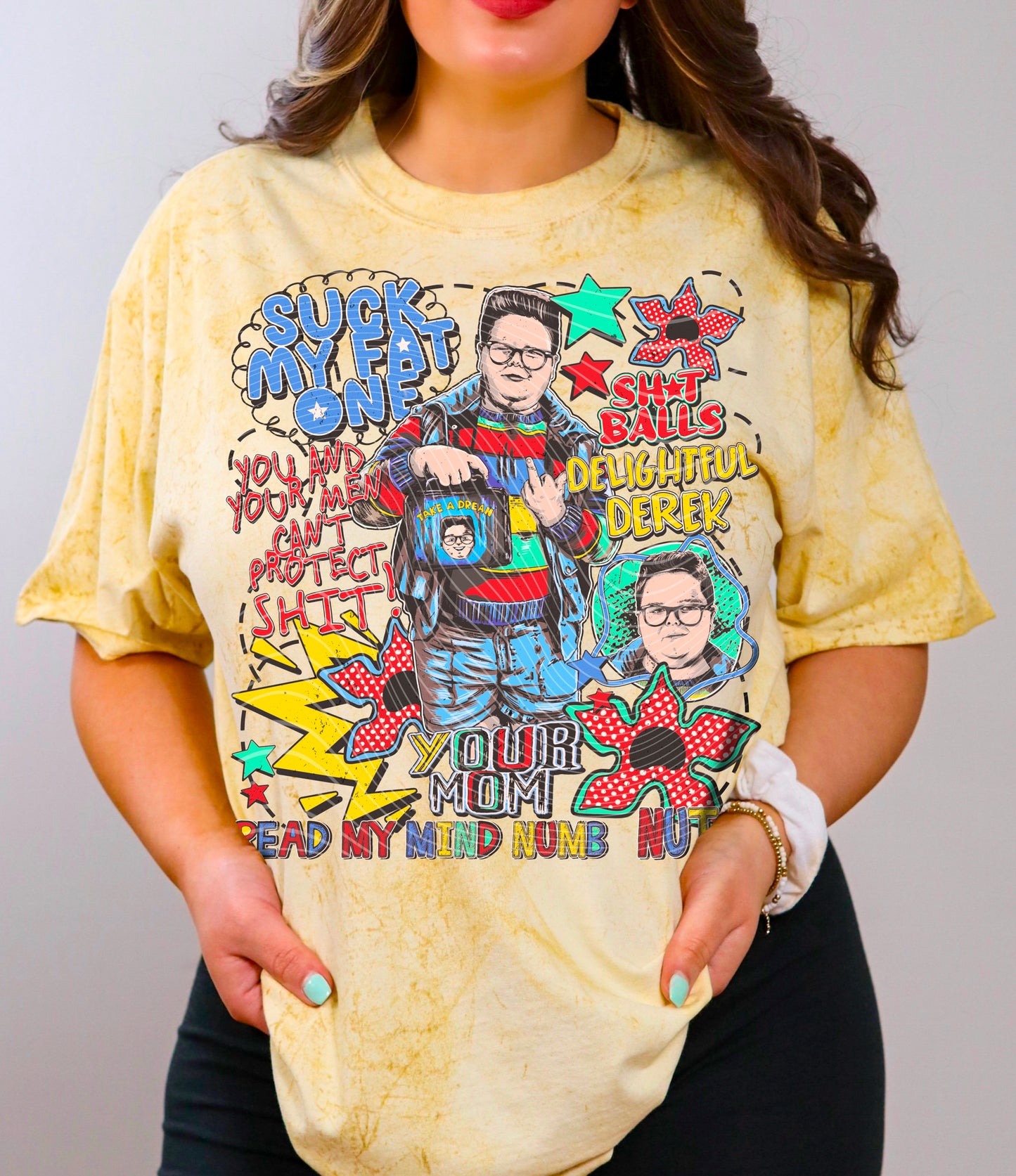 Derek DTF Transfer | Trendy Movie DTF Transfer | High Quality Image Transfers | Ready to Press | Instant Peel