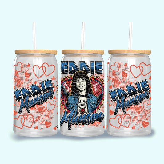 Eddie UV DTF Libbey Transfer | Trendy Movie Libbey Wrap | Ready to Transfer | High Quality | Waterproof UV Transfer