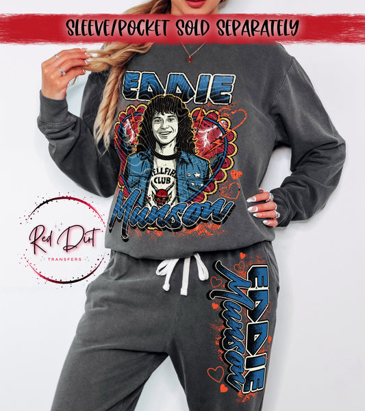 Eddie DTF Transfer | Trendy Movie DTF Transfer | High Quality Image Transfers | Ready to Press | Instant Peel